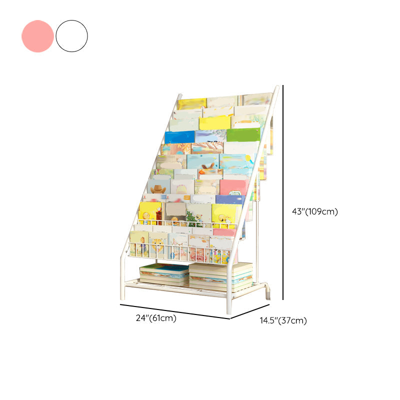 Scaffali scandinavi di libreria standard chiuse in metallo incluso la libreria