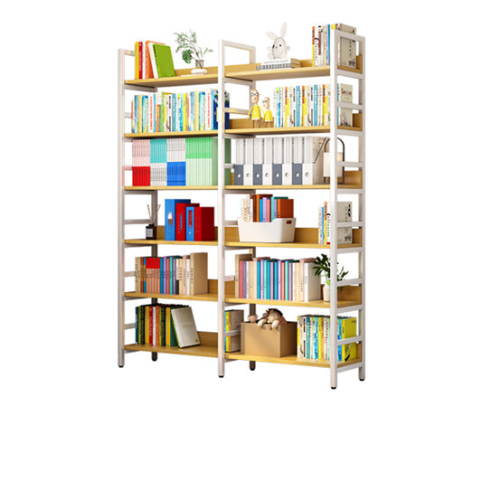 Open terug natuurlijke boekenkast Standaard Scandinavian Engineered Wood Bookshelf