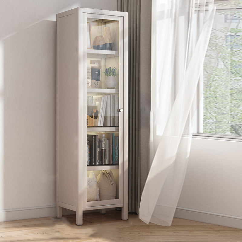 Geschlossener Standard -Bücherregal Glam Metal Bookshelf mit Türen