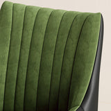 Chaise pivotante moderne chaise de bureau de hauteur de siège réglable sans bras avec roues