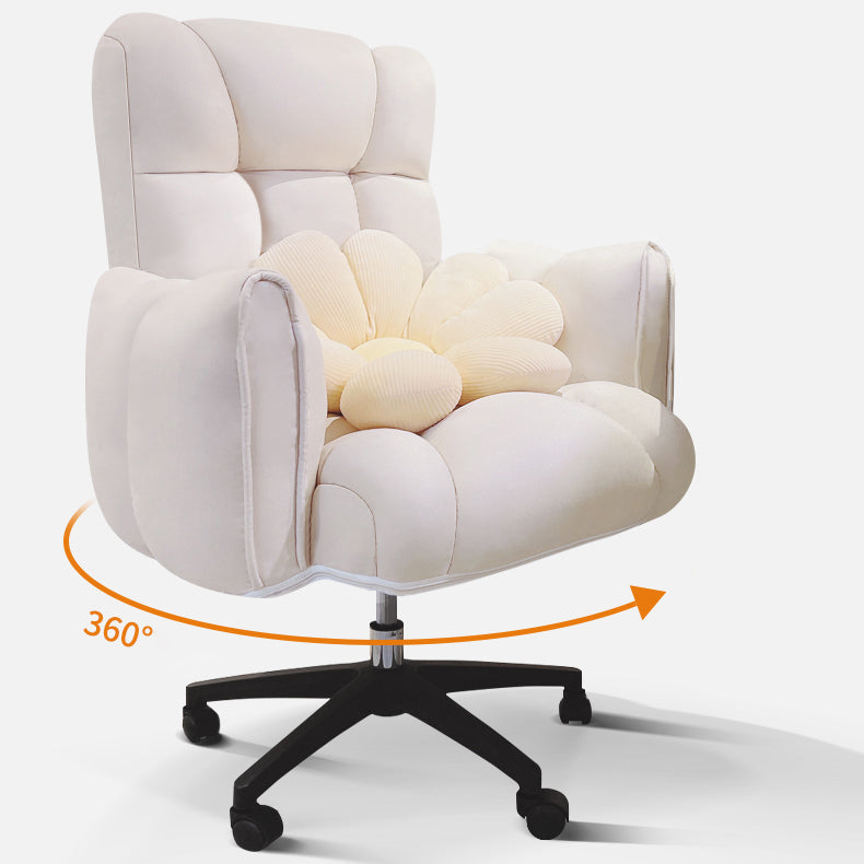 Armless Modern Desk Chair No Distressing Ergonomic Office Chair Clearhalo 'furn' 'furn_office_chair' 'Furniture' 'Office Chairs' 'Office Furniture' 'office_chair' 6930504