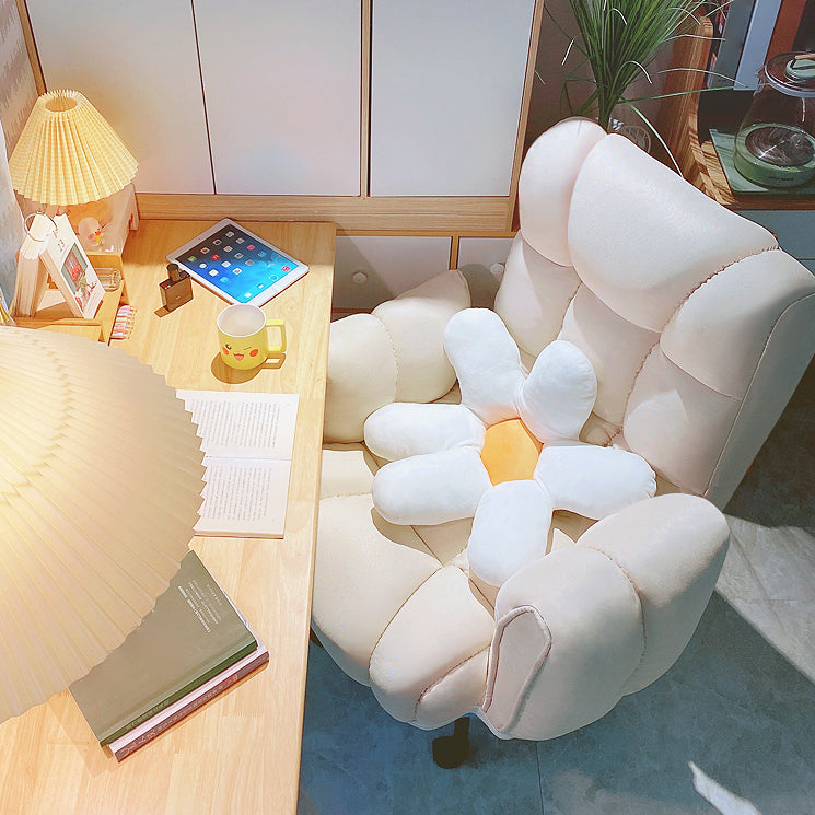 Armless Modern Desk Chair No Distressing Ergonomic Office Chair Clearhalo 'furn' 'furn_office_chair' 'Furniture' 'Office Chairs' 'Office Furniture' 'office_chair' 6930509