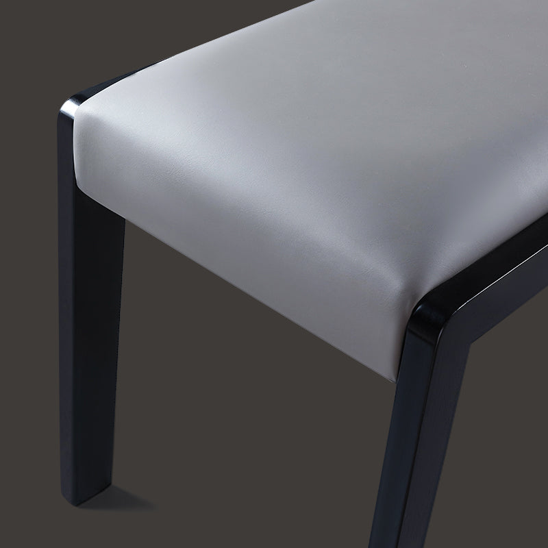 Contemporary Rectangle Upholstered Bench Home Seating Bench in Gray Clearhalo 'Benches' 'Chairs & Seating' 'furn' 'furn_benches' 'Furniture' 'Living Room Furniture' 6930999