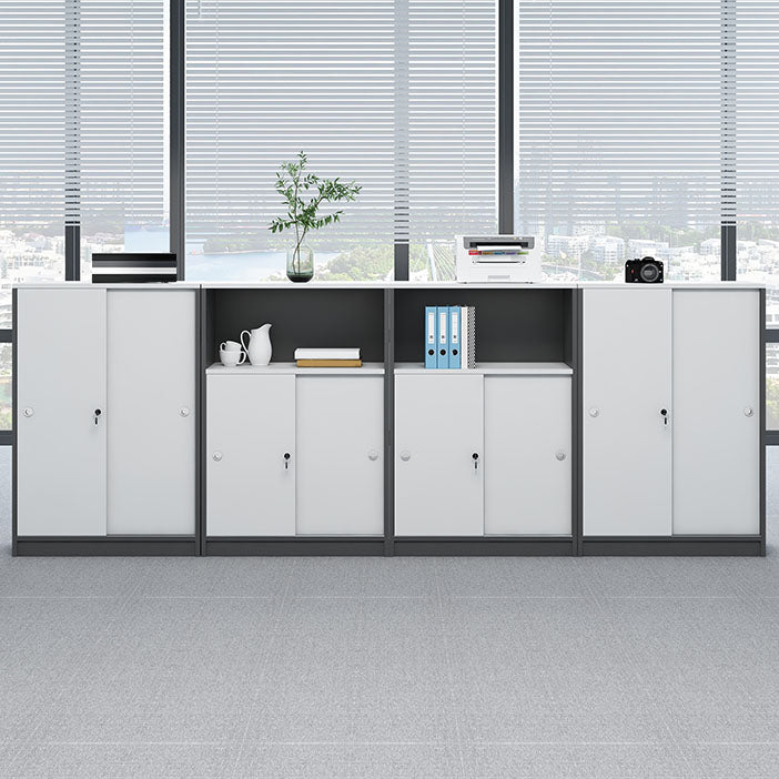 Mobile scandinavo in legno con blocco e archiviazione