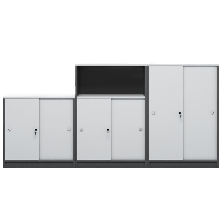 Mobile scandinavo in legno con blocco e archiviazione