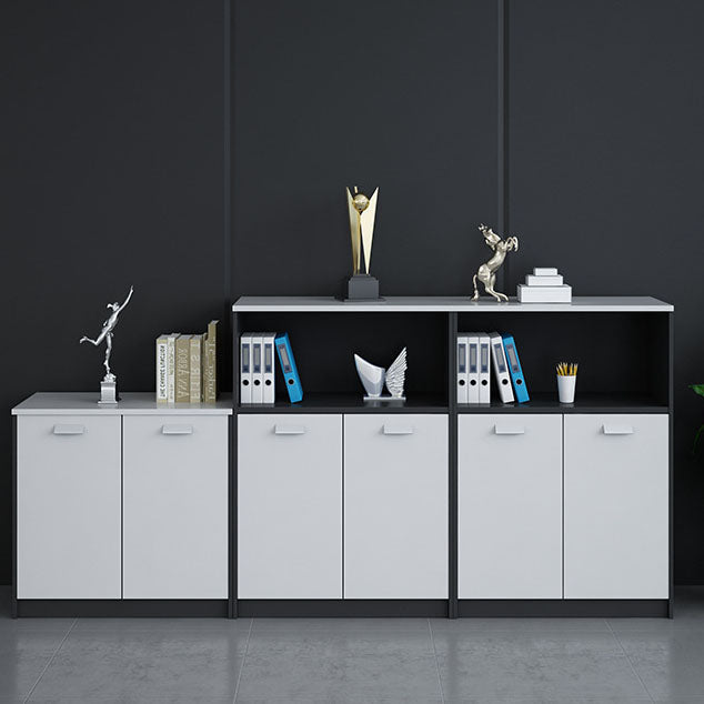 Babor de archivos de madera de archivos verticales modernos de mediados de siglo