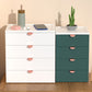 Modern Nordic File Cabinet Lateral Plastic Filing Cabinet with Drawers Clearhalo 'Filing Cabinets' 'filling_cabinets' 'furn' 'furn_filling_cabinets' 'Furniture' 'Office Furniture' 6931144