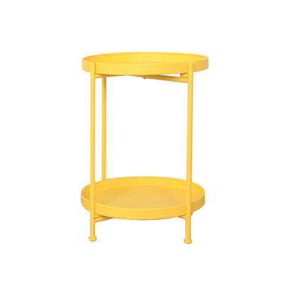 Offener Speicherakzenttisch Nachttisch antikes Finish -Bett Nachttisch