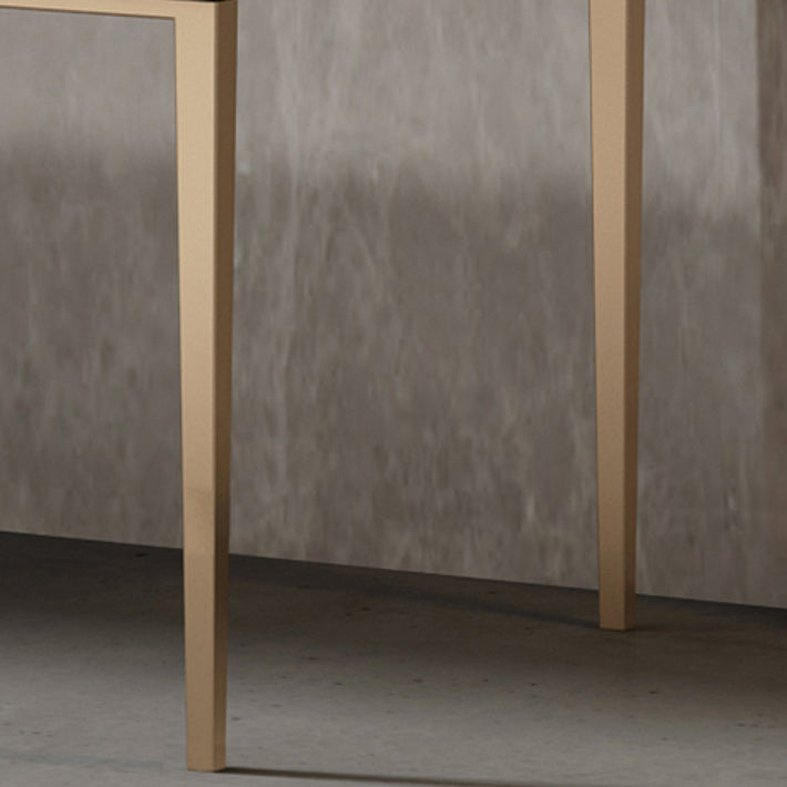 Cómoda de almacenamiento horizontal Glam con cajones de cierre suave Cómoda doble de madera