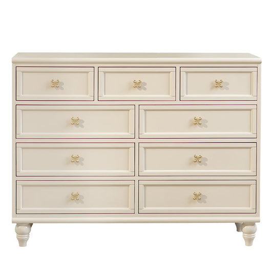 Glam lingerie borst rubber hout horizontale opbergkast voor slaapkamer