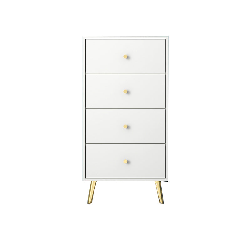 Cómoda de lencería Wood Glam, cómoda vertical con cajones de cierre suave