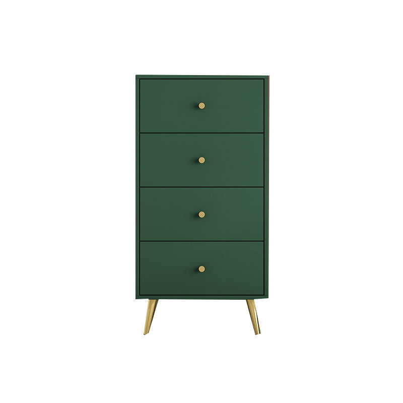 Cómoda de lencería Wood Glam, cómoda vertical con cajones de cierre suave