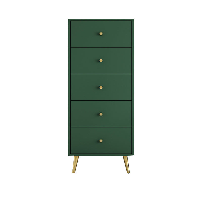 Cómoda de lencería Wood Glam, cómoda vertical con cajones de cierre suave