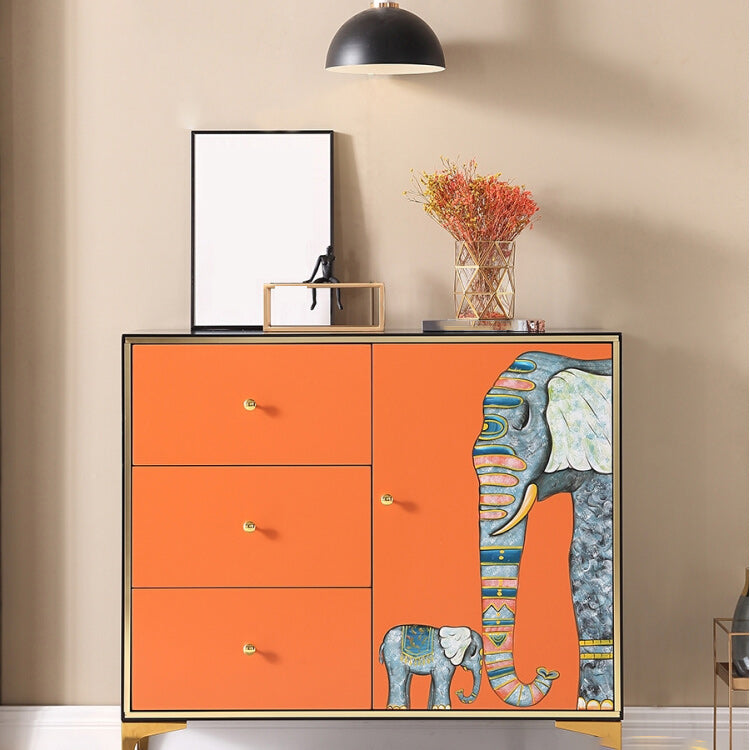 Glam Storage Chest Wooden Horizontal Lingerie Chest with Drawers Clearhalo 'Bedroom Furniture' 'Dressers & Chests' 'dressers_chests' 'furn' 'furn_dressers_chests' 'Furniture' 6934346
