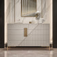 Glam Horizontal Storage Chest Wood Soft-Close Drawers Double Chest