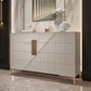 Glam Horizontal Storage Chest Wood Soft-Close Drawers Double Chest