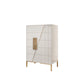 Glam Horizontal Storage Chest Wood Soft-Close Drawers Double Chest