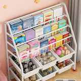 Les étagères de bibliothèque standard à dos fermé en métal comprenaient une bibliothèque pour la salle d'étude