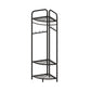 Contemporary Metal Coat Rack Free Standing Clothes Hanger for Living Room Clearhalo 'Entry & Mudroom Furniture' 'furn' 'furn_hall_tree_coat_racks' 'Furniture' 'Hall Trees & Coat Racks' 'hall_tree_coat_racks' 6934484