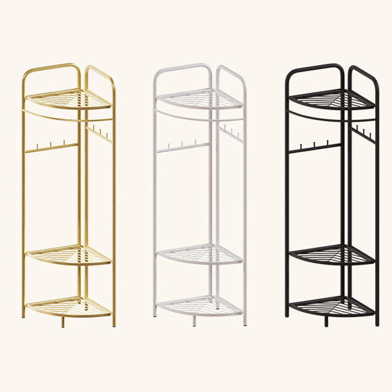 Contemporary Metal Coat Rack Free Standing Clothes Hanger for Living Room Clearhalo 'Entry & Mudroom Furniture' 'furn' 'furn_hall_tree_coat_racks' 'Furniture' 'Hall Trees & Coat Racks' 'hall_tree_coat_racks' 6934489