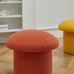 Solid Color Flannel Standard Stool Modern Style Simple Mushroom Stool Clearhalo 'furn' 'furn_ottomans_poufs' 'Furniture' 'Living Room Furniture' 'Ottomans & Poufs' 'ottomans_poufs' 6934823