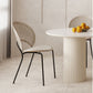 Dining Room Dinner Kitchen Table Double Pedestal Stone Oval Dining Table Clearhalo 'Dining Tables & Seating' 'Dining Tables' 'dining_table' 'furn' 'furn_dining_table' 'Furniture' 'Kitchen & Dining Furniture' 6936985