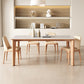 Modern 4 Legs Dining Table Rectangle Dining Table for Kitchen Clearhalo 'Dining Tables & Seating' 'Dining Tables' 'dining_table' 'furn' 'furn_dining_table' 'Furniture' 'Kitchen & Dining Furniture' 6937112