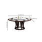 Pedestal Dining Table Convertible Dining Table for Dining Room Clearhalo 'Dining Tables & Seating' 'Dining Tables' 'dining_table' 'furn' 'furn_dining_table' 'Furniture' 'Kitchen & Dining Furniture' 6937152