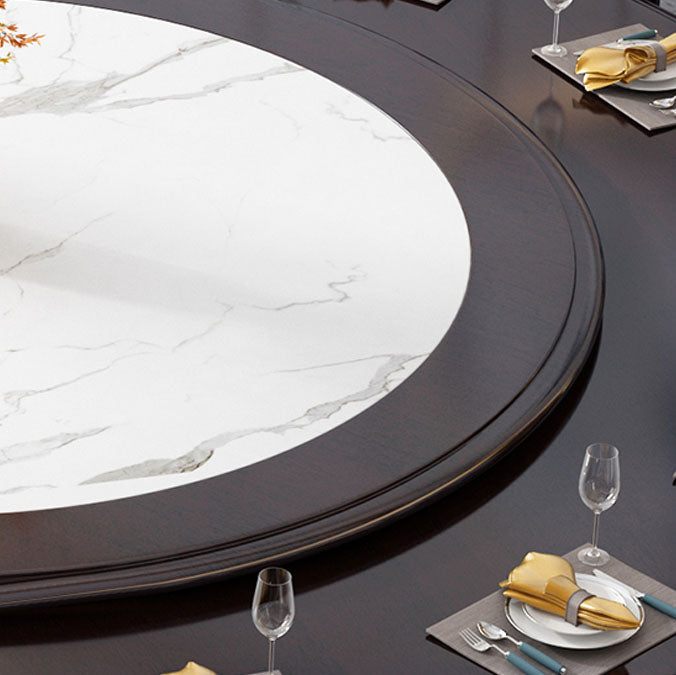 Voetstuk Eettafel Massief Houten Converteerbare Tafel voor Eetkamer