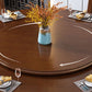Solid Wood Dining Table Convertible Dining Table for Dining Room