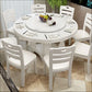 Solid Wood Dining Table Convertible Dining Table for Kitchen Room