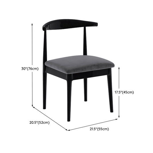 Pino in legno nero moderno tavolo da pranzo set 1/5/7 PC Dinette Set per casa