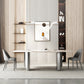 Beige stenen top eettafel set 1/2/3/5/6 pcs eigentijdse eetgelegenheid