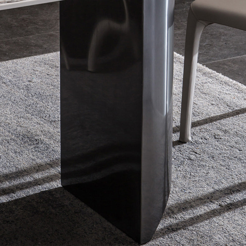 Beige stenen top eettafel set 1/2/3/5/6 pcs eigentijdse eetgelegenheid