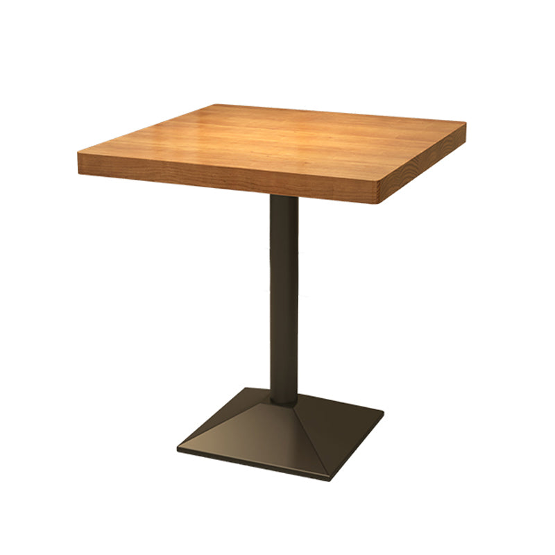 Natural Finish Modern Dining Set 1/2/3/5 Pieces Solid Wood Dinette Set Clearhalo 'Dining Room Sets' 'Dining Tables & Seating' 'dining_room_set' 'furn' 'furn_dining_room_set' 'Furniture' 'Kitchen & Dining Furniture' 6937293