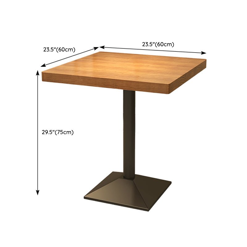 Natural Finish Modern Dining Set 1/2/3/5 Pieces Solid Wood Dinette Set Clearhalo 'Dining Room Sets' 'Dining Tables & Seating' 'dining_room_set' 'furn' 'furn_dining_room_set' 'Furniture' 'Kitchen & Dining Furniture' 6937308
