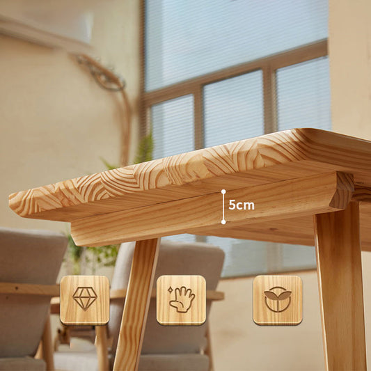 Mesa de comedor de madera rectangular moderna 1/2/4/5 piezas de comedor juego para comedor