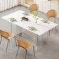 Modern 1/4/5/7 Pieces Furniture Space-Saving Design Rectangle Stone Dining Set