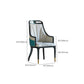 Faux Leather Dining Chairs Upholstered Arm Chairs with Wood Base Clearhalo 'Dining Chairs' 'Dining Tables & Seating' 'dining_chair' 'furn' 'furn_dining_chair' 'Furniture' 'Kitchen & Dining Furniture' 6937462
