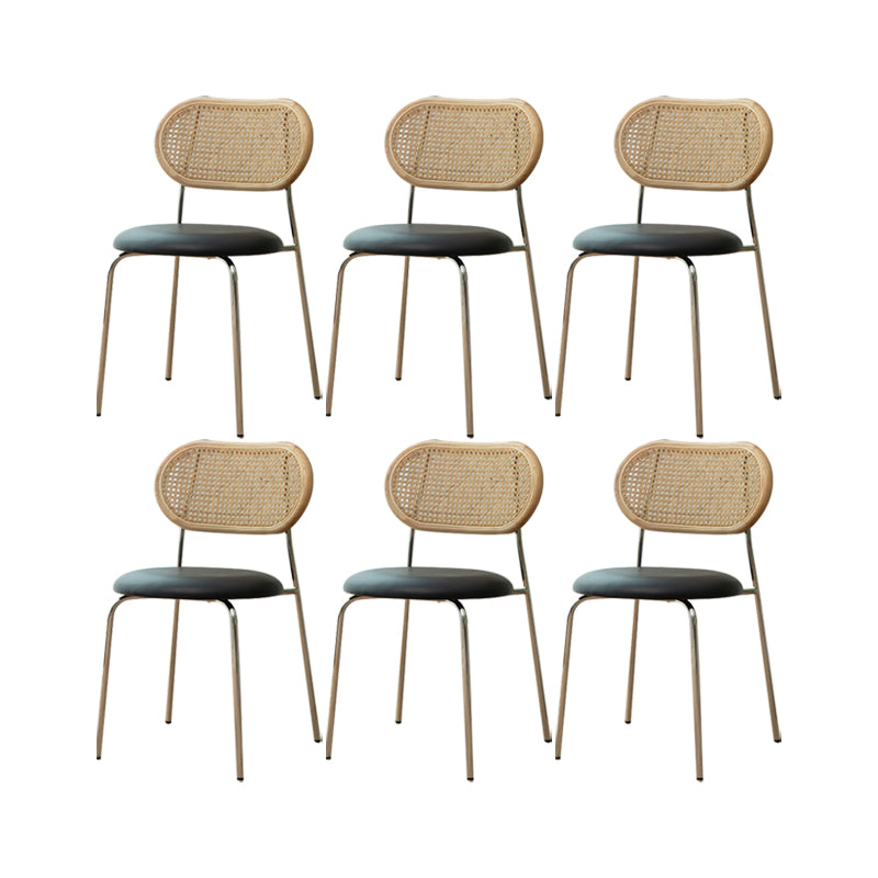 Contemporary Home Side Chair King Louis Back Metal Dining Room Chair