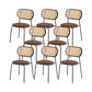 Contemporary Home Side Chair King Louis Back Metal Dining Room Chair