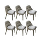 Dining Room Upholstered Parsons Chair Faux Leather Dining Chair 6 Piece Set Clearhalo 'Dining Chairs' 'Dining Tables & Seating' 'dining_chair' 'furn' 'furn_dining_chair' 'Furniture' 'Kitchen & Dining Furniture' 6937507