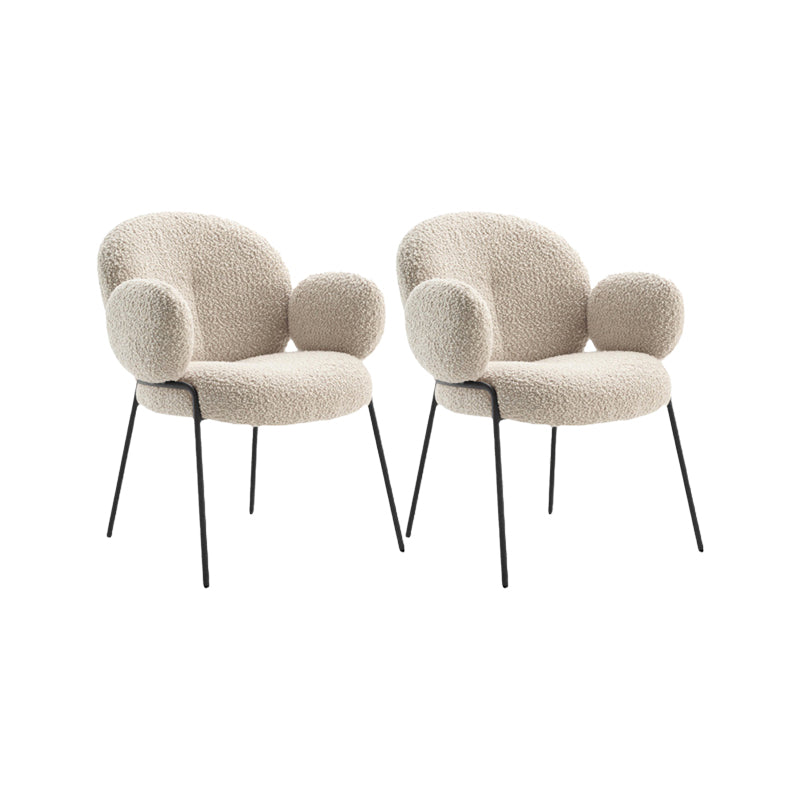 Silla de comedor tapizada contemporánea Silla Parsons de comedor