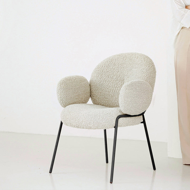 Silla de comedor tapizada contemporánea Silla Parsons de comedor