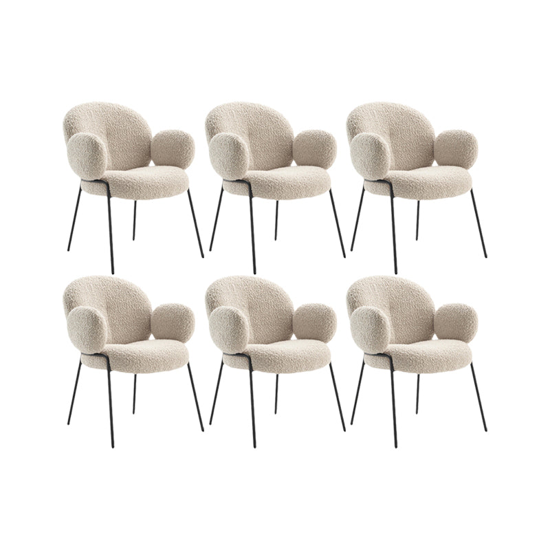 Silla de comedor tapizada contemporánea Silla Parsons de comedor