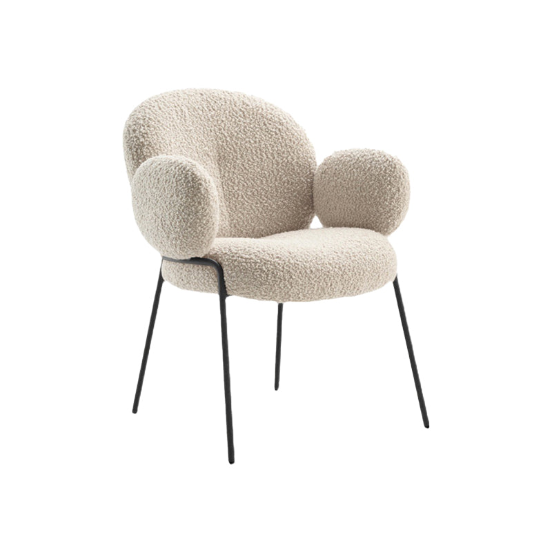 Silla de comedor tapizada contemporánea Silla Parsons de comedor