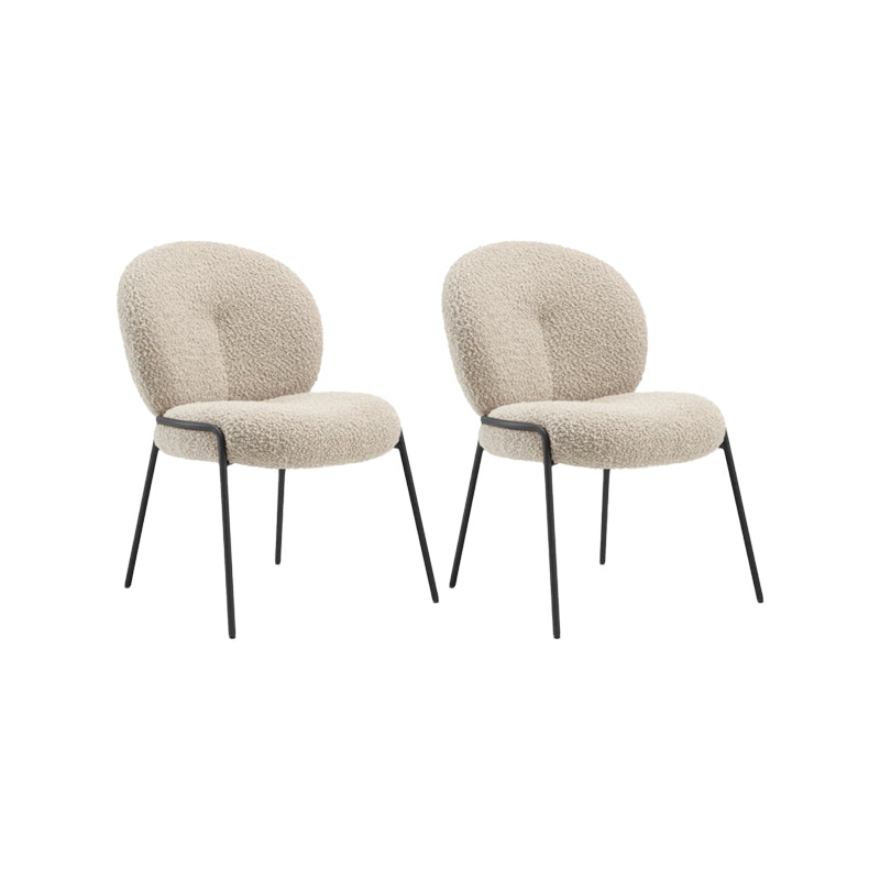 Silla de comedor tapizada contemporánea Silla Parsons de comedor
