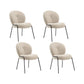 Silla de comedor tapizada contemporánea Silla Parsons de comedor