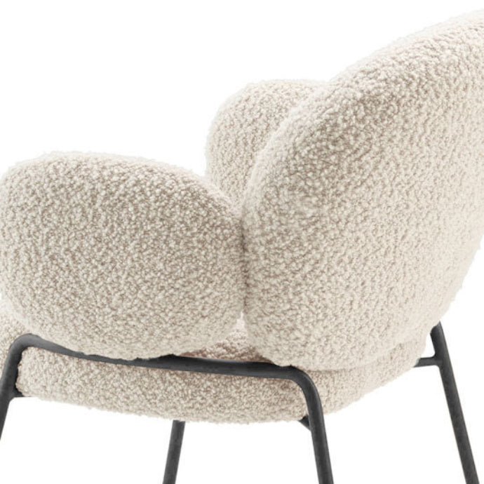Silla de comedor tapizada contemporánea Silla Parsons de comedor