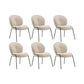 Silla de comedor tapizada contemporánea Silla Parsons de comedor